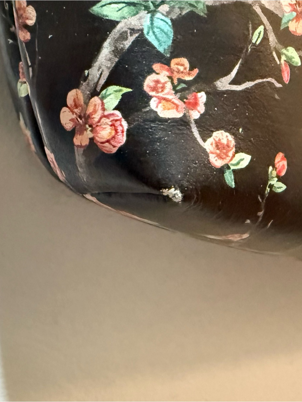 Clare V floral zip top tote - Picture 4 of 7